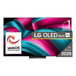 LG OLED evo AI OLED83C51LA TV 2,11 m (83") 4K Ultra HD Smart TV Wi-Fi Nero