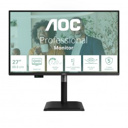AOC Q27P4CV Monitor PC 68,6 cm (27") 2560 x 1440 Pixel Quad HD LED Nero