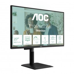 AOC Q27P4CV Monitor PC 68,6 cm (27") 2560 x 1440 Pixel Quad HD LED Nero