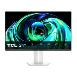 TCL 24G54 Monitor PC 60,5 cm (23.8") 1920 x 1080 Pixel Full HD QLED Bianco