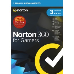 NortonLifeLock Norton 360 for Gamers 2023 Security management 1 licenza e 1 anno i
