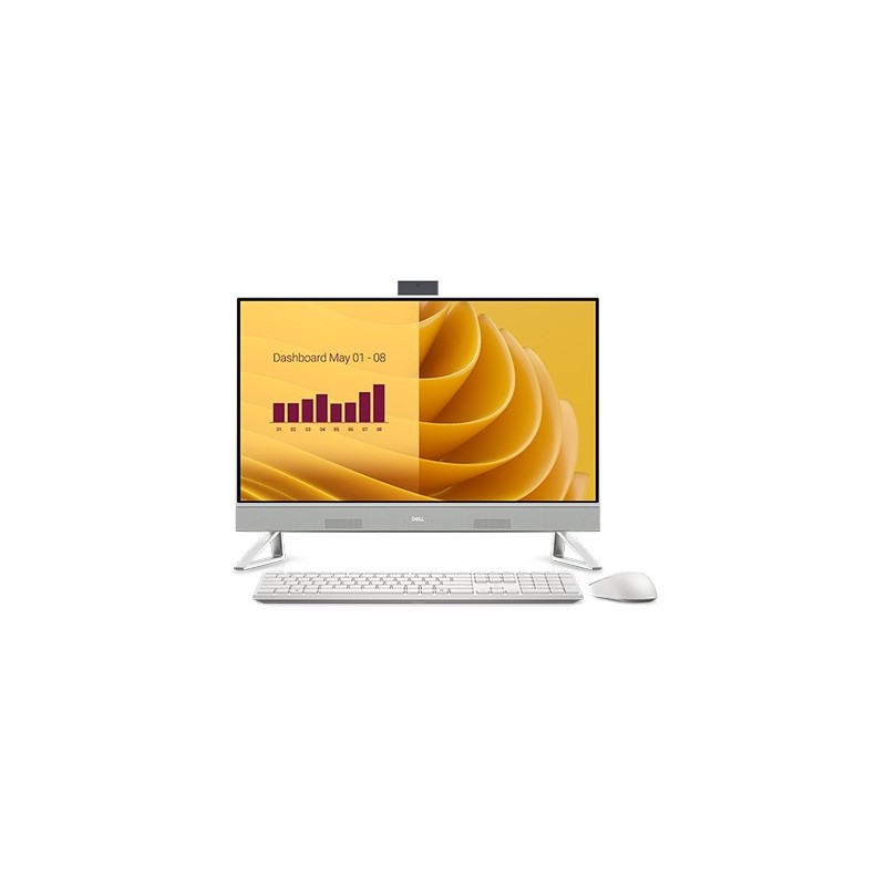 DELL EC27250 Intel Core 7 150U 68,6 cm (27") 1920 x 1080 Pixel PC All-in-one 16 GB DDR5-SDRAM 512 GB SSD Windows 11 Pro Wi-Fi