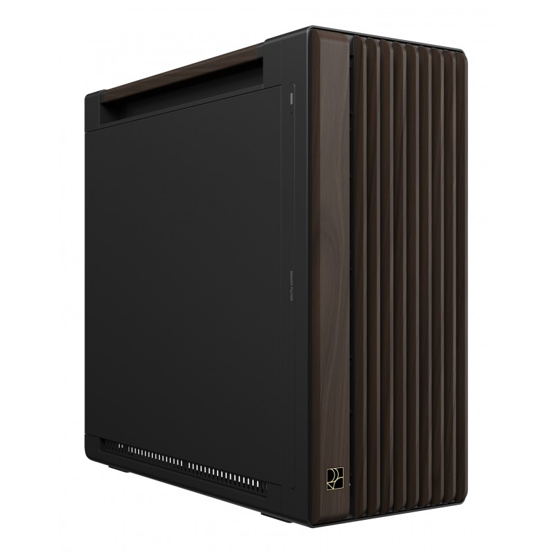 ASUS ProArt PA602 Wood Edition Modern Black - Metal Panel Midi Tower Nero, Legno
