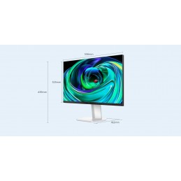 TCL 25G54 Monitor PC 63,5 cm (25") 1920 x 1080 Pixel Full HD QLED Bianco