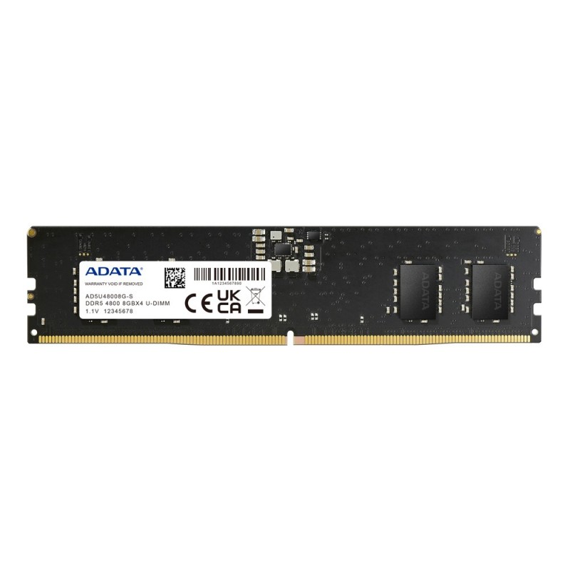 ADATA AD5U48008G-S memoria 8 GB 1 x 8 GB DDR5 288-pin DIMM Data Integrity Check (verifica integrità dati)