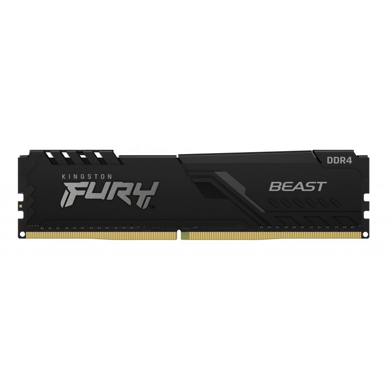 Kingston Technology FURY Beast 16GB 3200MT s DDR4 CL16 DIMM 1Gx8 Black