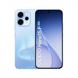 OPPO Reno15 F 5G AI Smartphone, Tripla fotocamera 50+8+2MP, Selfie 50MP, Display 6.57” 120HZ AMOLED FHD+, 6500mAh, RAM