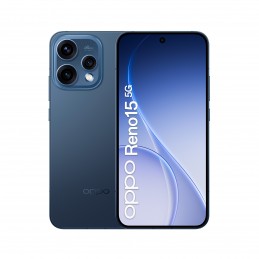 OPPO Reno15 5G AI Smartphone, Tripla fotocamera 50+50+8MP, Selfie 50MP, Display 6.59” 120HZ AMOLED FHD+, 6500mAh, RAM