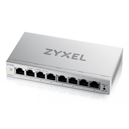Zyxel GS1200-8V3 Gestito L2 Gigabit Ethernet (10 100 1000) Desktop Grigio