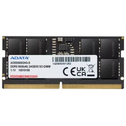 ADATA AD5S560024G-S memoria 24 GB 1 x 24 GB DDR5 5600 MT s 262-pin SO-DIMM