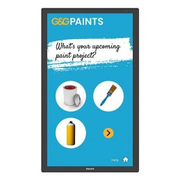 Philips Serie 3000 24BDL3751T 00 visualizzatore di messaggi Pannello piatto interattivo 60,5 cm (23.8") LCD Wi-Fi 250 cd m²