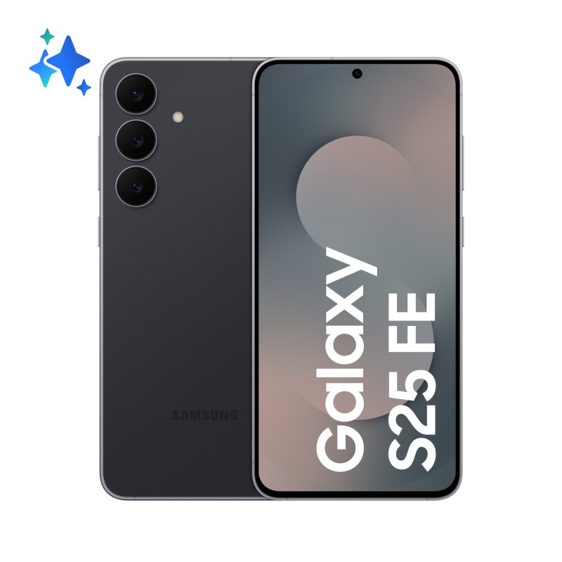 Samsung Galaxy S25 FE, Smartphone AI, Display Dynamic AMOLED 2X 6.7'', Fotocamera 50MP, 8GB RAM, 256GB, Batteria 4.900 mAh,