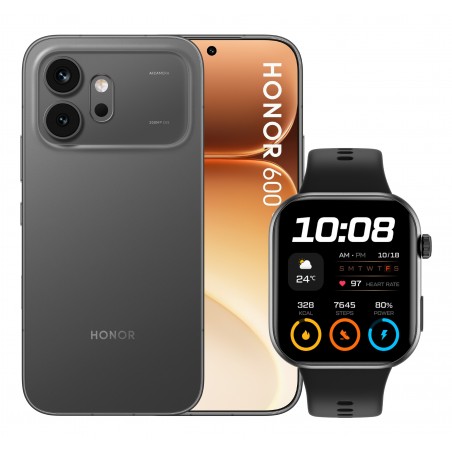 Honor HOR6005G8512+W smartphone 16,7 cm (6.57") Doppia SIM Android 16.0 5G USB tipo-C 8 GB 512 GB 6400 mAh Nero