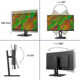 Philips Serie 3000 32B1U3900 00 Monitor PC 80 cm (31.5") 3840 x 2160 Pixel 4K Ultra HD LCD Nero