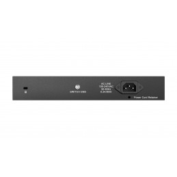 D-Link DGS-1016D switch di rete Non gestito Gigabit Ethernet (10 100 1000) 1U Nero, Argento