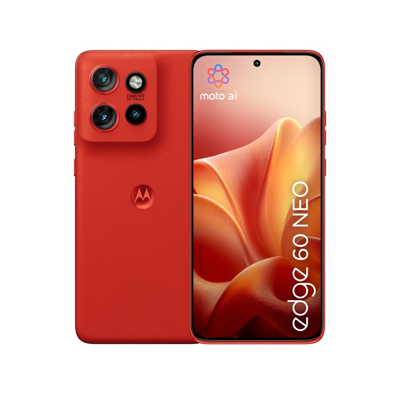 Motorola edge 60 Neo 16,1 cm (6.36") Doppia SIM Android 15 5G USB tipo-C 12 GB 256 GB 5000 mAh Rosso