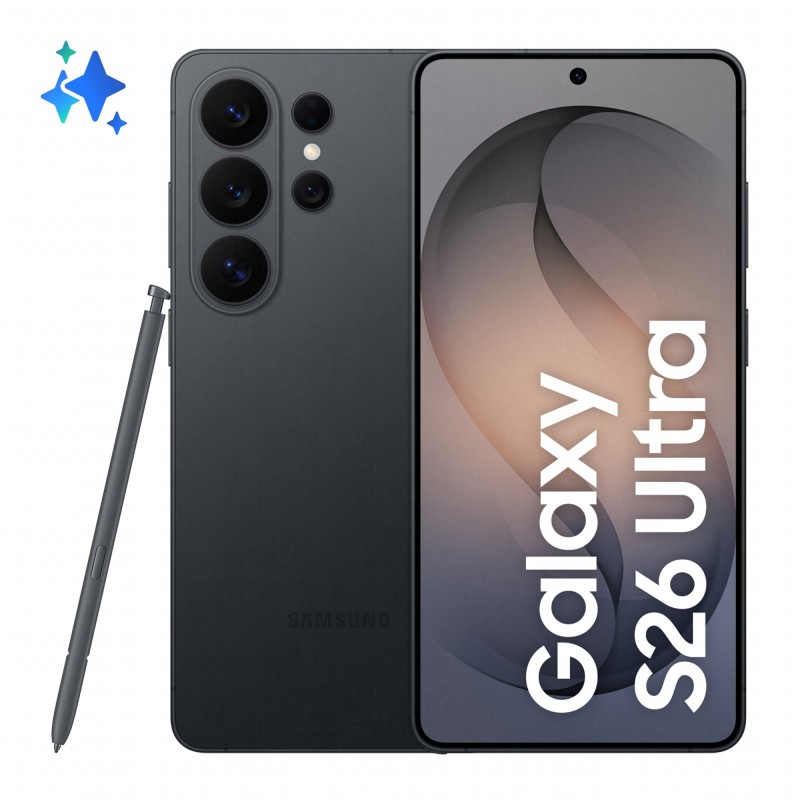 Samsung Galaxy S26 Ultra Smartphone AI, 1TB, Privacy Display integrato, Processore potente, Assistente Foto, Camera 200 MP,