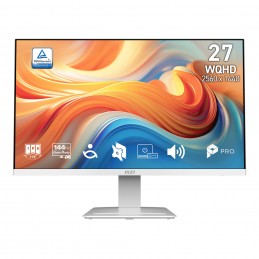 MSI Pro MP273QW E14 Monitor PC 68,6 cm (27") 2560 x 1440 Pixel Wide Quad HD Bianco