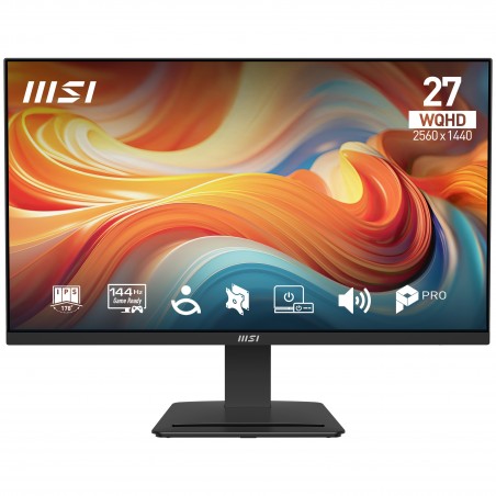 MSI Pro MP273Q E14 Monitor PC 68,6 cm (27") 2560 x 1440 Pixel Wide Quad HD Nero