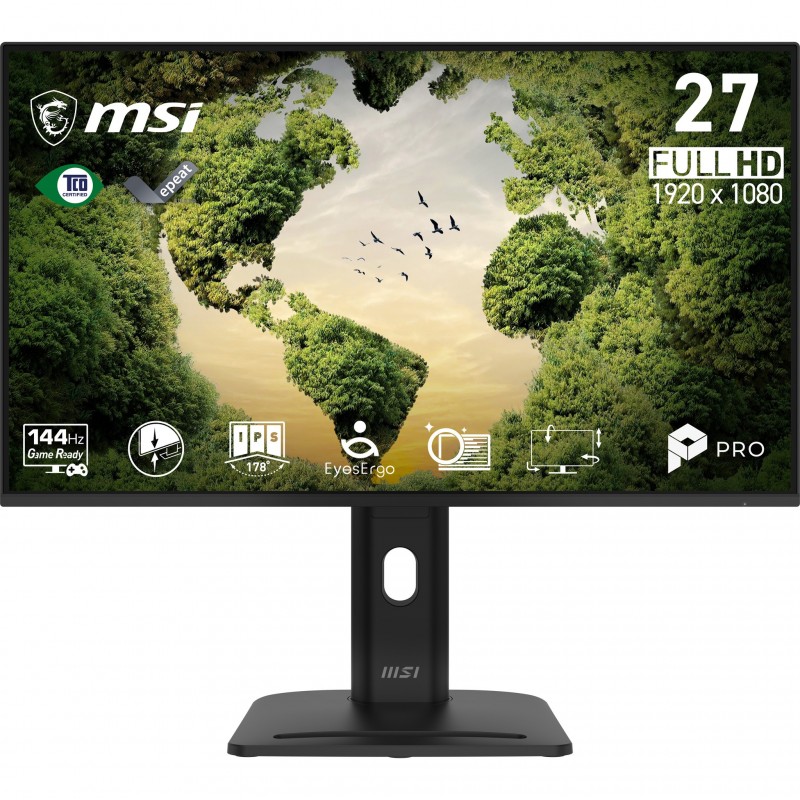 MSI Pro MP275PGN E14 Monitor PC 68,6 cm (27") 1920 x 1080 Pixel Full HD LCD Nero