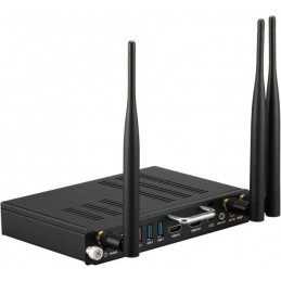 Viewsonic VPC-A31-O1 PC stazione di lavoro 8 GB DDR4-SDRAM 128 GB SSD Slot-in PC Mini PC Nero