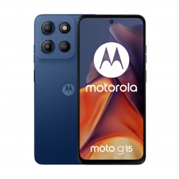 Motorola moto g15 17,1 cm (6.72") Doppia SIM Android 15 4G USB tipo-C 8 GB 128 GB 5200 mAh Blu marino