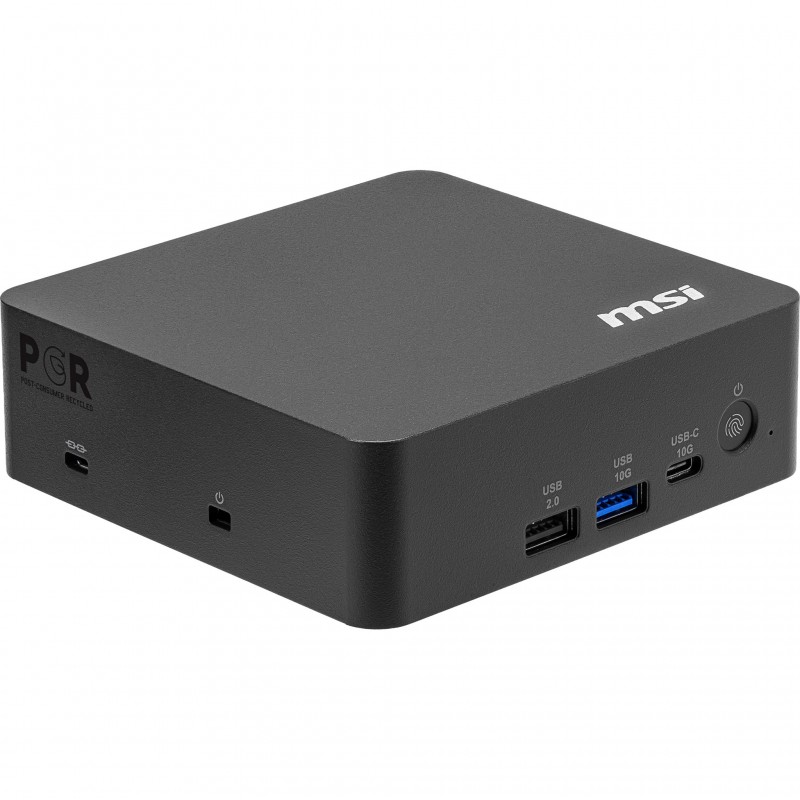 MSI Cubi NUC AI+ 3MG-004BEU Cubo Nero 355 Intel SoC FCBGA2540 Altoparlanti incorporati