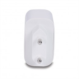 Lindy 73424 Caricabatterie per dispositivi mobili Universale Bianco AC Ricarica rapida Interno