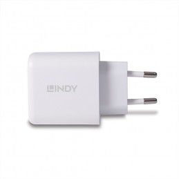 Lindy 73424 Caricabatterie per dispositivi mobili Universale Bianco AC Ricarica rapida Interno