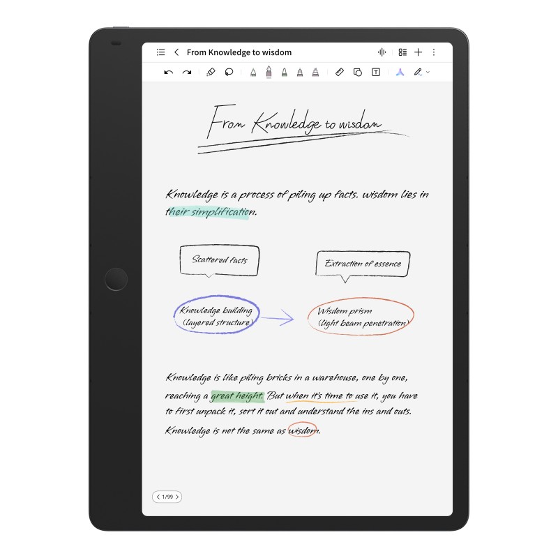 TCL NXTPAPER Note A1 Mediatek 256 GB 29,2 cm (11.5") 8 GB Wi-Fi 5 (802.11ac) Android 16 Grigio