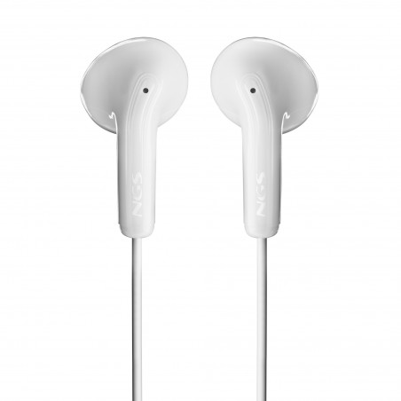 NGS CROSS GLIDE Auricolare Cablato In-ear Musica e Chiamate USB tipo-C Bianco