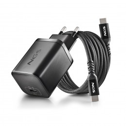 NGS BUD 65W-L Universale Nero AC Ricarica rapida Interno