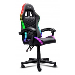 Trust 25979 sedia per videogioco Sedia da gaming per PC Seduta imbottita Nero