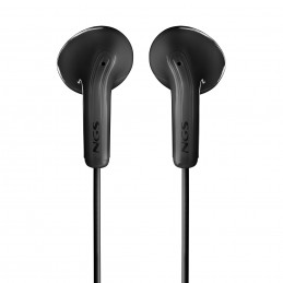 NGS CROSS GLIDE Auricolare Cablato In-ear Musica e Chiamate USB tipo-C Nero