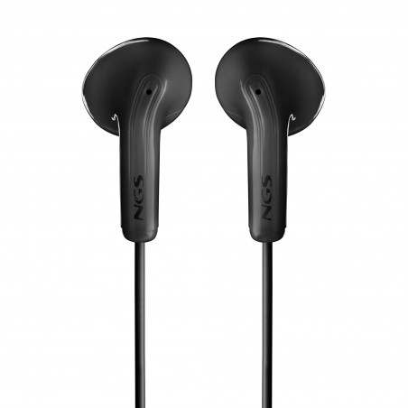 NGS CROSS GLIDE Auricolare Cablato In-ear Musica e Chiamate USB tipo-C Nero