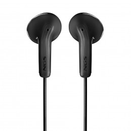 NGS CROSS FLIP Auricolare Cablato In-ear Musica e Chiamate Nero
