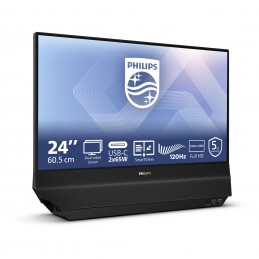 Philips 24B2D5300 00 Monitor PC 60,5 cm (23.8") 1920 x 1080 Pixel Full HD LCD Nero