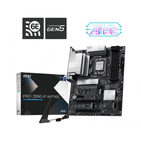 MSI PRO Z890-P WIFI6E scheda madre Intel Z890 LGA 1851 (Socket V1) ATX