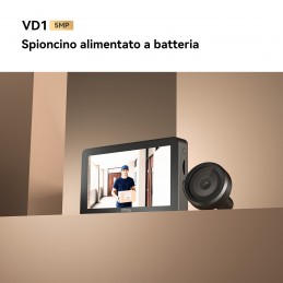 Imou VD1 Spioncino smart a batteria, con monitor da 4,3 pollici e risoluzione da 5MP