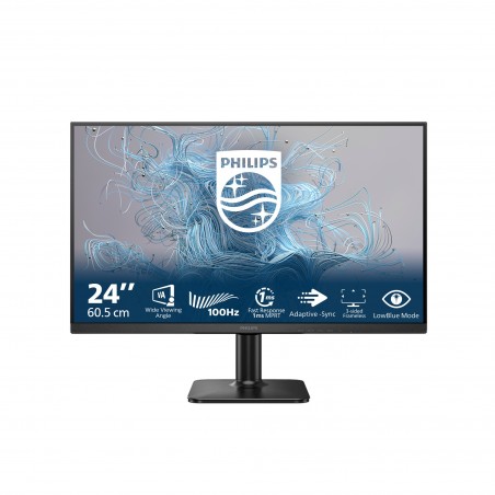 Philips Serie 1000 24E2N1100LB 00 Monitor PC 60,5 cm (23.8") 1920 x 1080 Pixel Full HD LCD Nero