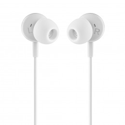 NGS CROSS STEP Auricolare Cablato In-ear Musica e Chiamate USB tipo-C Bianco