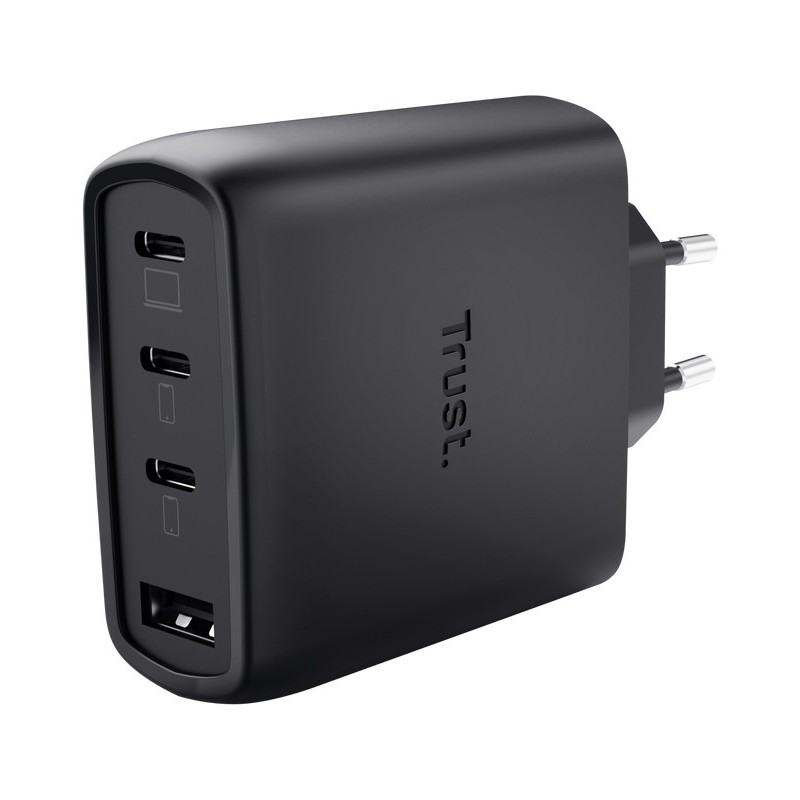 Trust Maxo 65W Universale Nero AC Ricarica rapida Interno