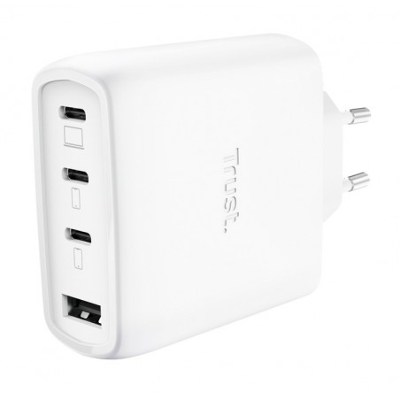 Trust Maxo 65W Universale Bianco AC Ricarica rapida Interno