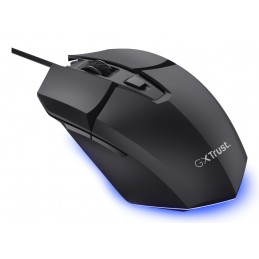 Trust GXT121 FELOX+ mouse Gaming Mano destra USB tipo A Ottico 10000 DPI