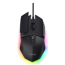 Trust GXT121 FELOX+ mouse Gaming Mano destra USB tipo A Ottico 10000 DPI