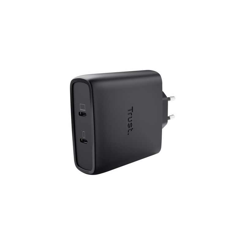 Trust Maxo Caricabatteria a 2 porte USB-C GaN da 100 W