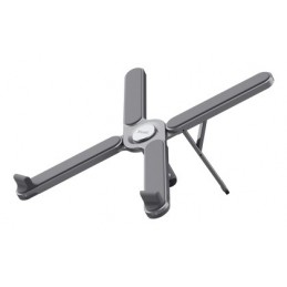 Trust Macy Supporto per laptop pieghevole in alluminio