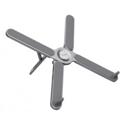 Trust Macy Supporto per laptop pieghevole in alluminio