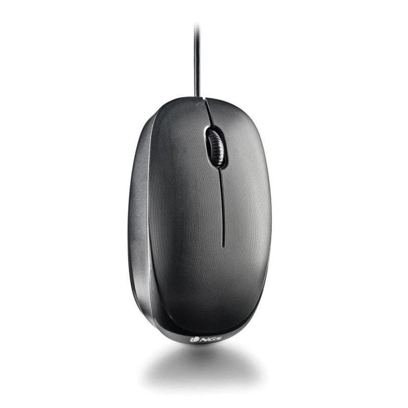 NGS FLAME-C mouse Universale Ambidestro USB tipo-C Ottico 1000 DPI