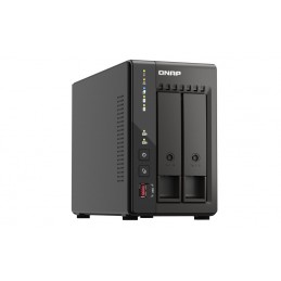 QNAP TS-253E NAS Tower Collegamento ethernet LAN Nero J6412